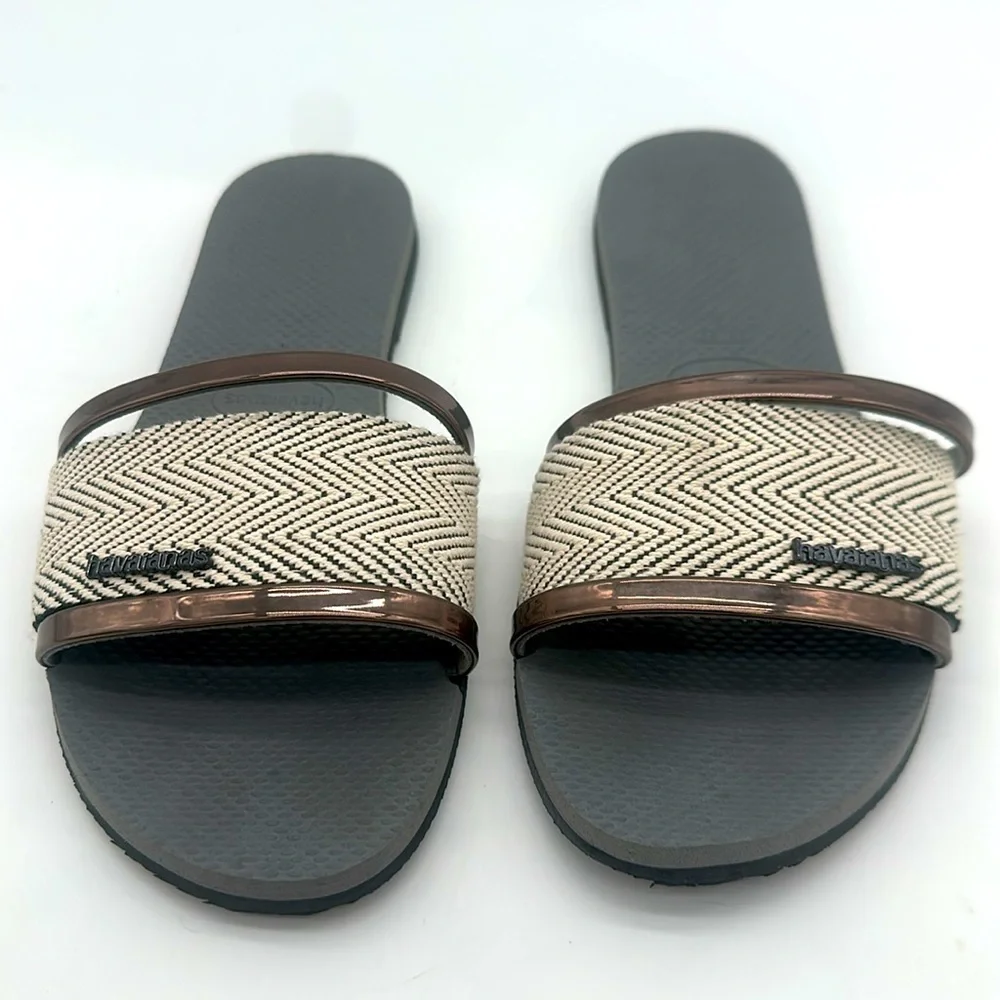 Havaianas You Transcoso Premium Sandals Womens Size USA 9/10 W